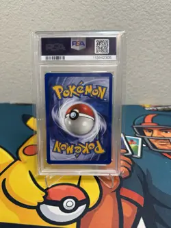 Pokemon Blissey 1st Edition Neo Revelation Holo 2/64 Swirl PSA 8 (55921133) - Image 2