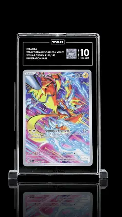 Pokemon TCG Zeraora Stellar Crown TAG Gem Mint 10 #151/142 - Image 1
