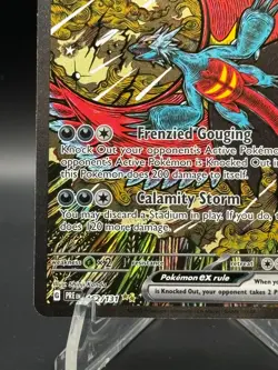 2025 Pokemon Prismatic Evolutions Roaring Moon ex 162 Special Illustration Rare - Image 4