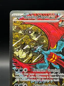 2025 Pokemon Prismatic Evolutions Roaring Moon ex 162 Special Illustration Rare - Image 5