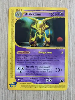 Alakazam 2/144 - Rare - Skyridge 2003 WOTC - Pokemon Card - LP/NM - 1¢ start! - Image 1