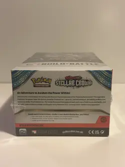 Pokemon TCG: Scarlet & Violet Stellar Crown Build & Battle Bundle Display Sealed - Image 4