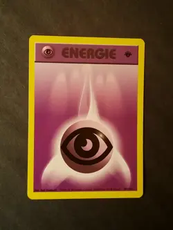 Pokemon Card Psychic Energy German Base Set 1st Edition ENERGIE PSYCHIC 101/102 - Image 4