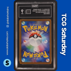 2025 POKEMON MEGA DREAM JP #215/193 GLASS TRUMPET FULL ART TAG 9 - Image 2
