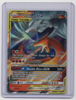 2019 Pokemon TCG Tag Team: Reshiram & Charizard GX- 20/214 Holo - Image 1