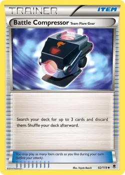 Battle Compressor - 92/119 - Uncommon TCG Pokemon - Image 1