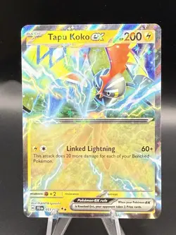 Tapu Koko EX 051/159 Journey Together Pokemon TCG Holo Double Star Rare NM - Image 1