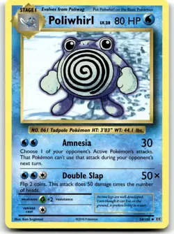 Poliwhirl 24/108 XY - Evolutions Uncommon Normal Pokemon TCG LP - Image 1