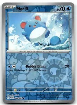 Marill - 044/193 SV02: Paldea Evolved Common Reverse Holo Pokemon TCG NM - Image 1