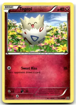 Togepi 43/108 XY - Roaring Skies Common Normal Pokemon TCG HP - Image 1