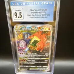 Pokemon Charizard VSTAR CGC 9.5 Black Star Promo SWSH262 Holo 2022 English - Image 1