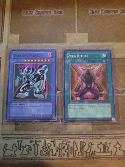 YUGIOH ZERA THE MANT + ZERA RITUAL PP01 SUPER UNLIMITED ED NM - Image 1