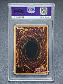 2011 Yugioh STOR-EN040 Odin, Father of the Aesir Ghost Rare Unlimited PSA 9 Mint - Image 2