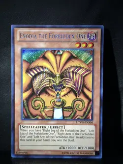 Exodia The Forbidden One LCYW-EN306 Secret Rare (NM) - Image 1