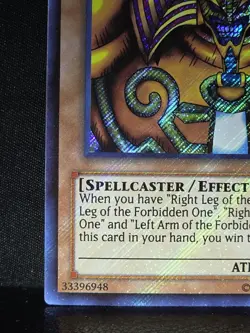 Exodia The Forbidden One LCYW-EN306 Secret Rare (NM) - Image 2