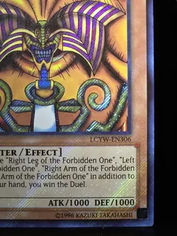 Exodia The Forbidden One LCYW-EN306 Secret Rare (NM) - Image 5