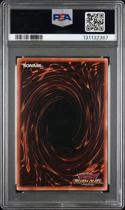 2025 YU-GI-OH! RUSH DUEL JPN 5TH ANNIVERSARY GAIA, CONQUEROR OF CHAMPIONS PSA 8 - Image 2