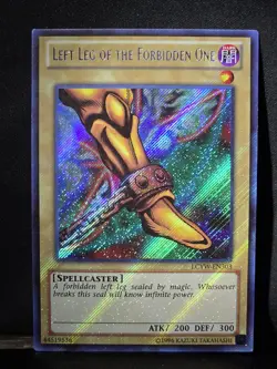 Left Leg Of The Forbidden One LCYW-EN303 Secret Rare (LP) - Image 1