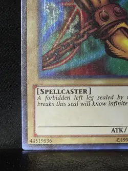 Left Leg Of The Forbidden One LCYW-EN303 Secret Rare (LP) - Image 2