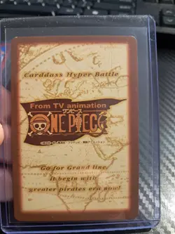 BANDAI One Piece Hyper Battle LUFFY H16 EARLY CARD VINTAGE - Image 2