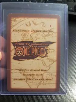 BANDAI One Piece Hyper Battle LUFFY S121 EARLY CARD VINTAGE - Image 2