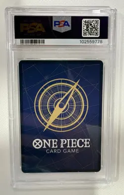 One Piece CCG Bandai Marshall D. Teach OP09-093 Alternate Art (PSA 10) - Image 2