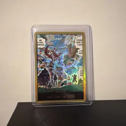 One Piece CCG - OP14 Egghead Gold DON - The Azure Sea's Seven NM/M - Image 1