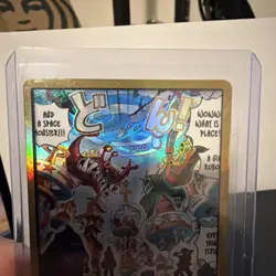 One Piece CCG - OP14 Egghead Gold DON - The Azure Sea's Seven NM/M - Image 2