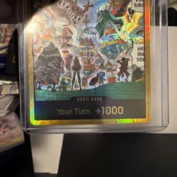 One Piece CCG - OP14 Egghead Gold DON - The Azure Sea's Seven NM/M - Image 3