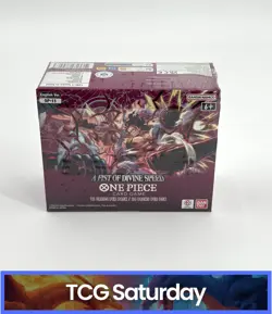 ONE PIECE A FIST OF DIVINE SPEED OP-11 ENGLISH SEALED BOOSTER BOX - Image 1