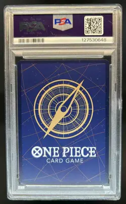 2025 One Piece A Fist of Divine Speed Gear Two Alt Art #OP11-080 PSA 10 - Image 2
