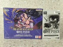 ONE PIECE TCG THE AZURE SEA'S SEVEN BOOSTER BOX + FREE DASH PACK OP-14 ENGLISH - Image 2