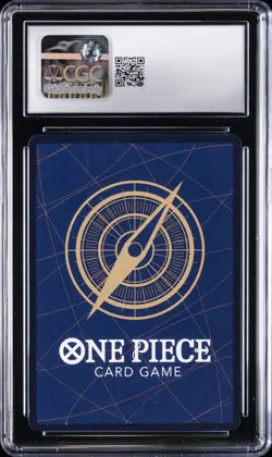 2024 ONE PIECE JAPANESE PREMIUM BOOSTER ALT ART #OP05-119 MONKEY D. LUFFY CGC 10 - Image 2