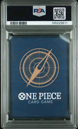 2023 ONE PIECE OP05-AWAKENING OF THE NEW ERA ALTERNATE ART MONKEY D. LUFFY PSA 9 - Image 2