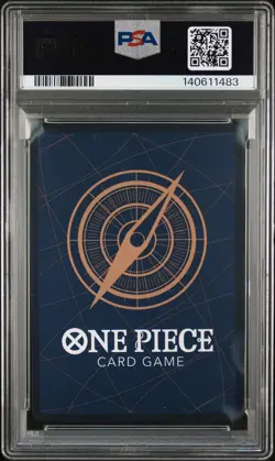 2025 ONE PIECE JAPANESE PROMOS OFFICIAL EVENT TOP PRIZE #005 SANJI PSA 10 - Image 2