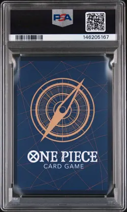 2025 ONE PIECE OP13-CARRYING ON HIS WILL 3RD ANNIV-SILVER #004 SHANKS PSA 10 - Image 2