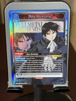 Roy Mustang SR UE09BT/FMA-1-055 Fullmetal Alchemist Union Arena - Image 1