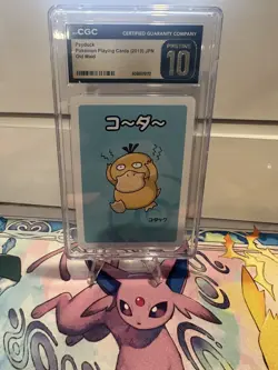 CGC PRISTINE 10 Psyduck Old Maid 2019 Japanese Pokemon Card! - Image 1
