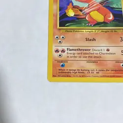 CHARMELEON #24/102 UNCOMMON UNLIMITED BASE SET POKEMON CARD - Image 5