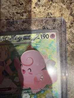 Pokemon TCG Lillie's Clefairy EX Journey Together Sir Card 184/159 NM Condition - Image 4