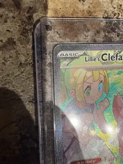 Pokemon TCG Lillie's Clefairy EX Journey Together Sir Card 184/159 NM Condition - Image 5