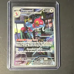 Pokemon TCG Porygon-Z 214/182 SV04: Paradox Rift Holo Illustration Rare Card - Image 1