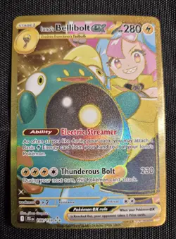 Iono's Bellibolt ex 188/159 Hyper Rare Pokemon Card - Image 1
