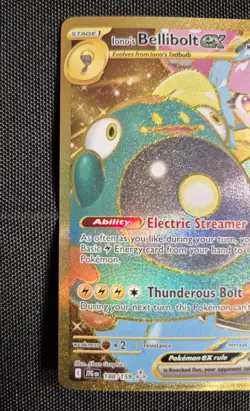 Iono's Bellibolt ex 188/159 Hyper Rare Pokemon Card - Image 3