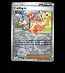Harlequin - 083/086 - White Flare - Reverse Holo Near Mint Pokemon Card TCG - Image 1