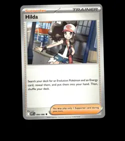 Hilda – 084/086 – White Flare – Normal – Near Mint Non Holo Pokemon Card TCG - Image 1