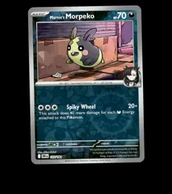 Marnie’s Morpeko 137/182 Destined Rivals Near Mint Reverse Holo Pokemon Card TCG - Image 1