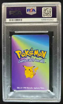 1998 KFC Pokemon Card Game Scyther #123 PSA 10 - Image 2