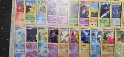 semi vintage pokemon card lot MP/DMG Holos and rares,c,un 200+ - Image 2
