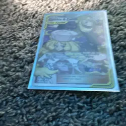 Pokemon Cynthia & Caitlin TAG TEAM Trainer Full Art Holo Card - Image 3